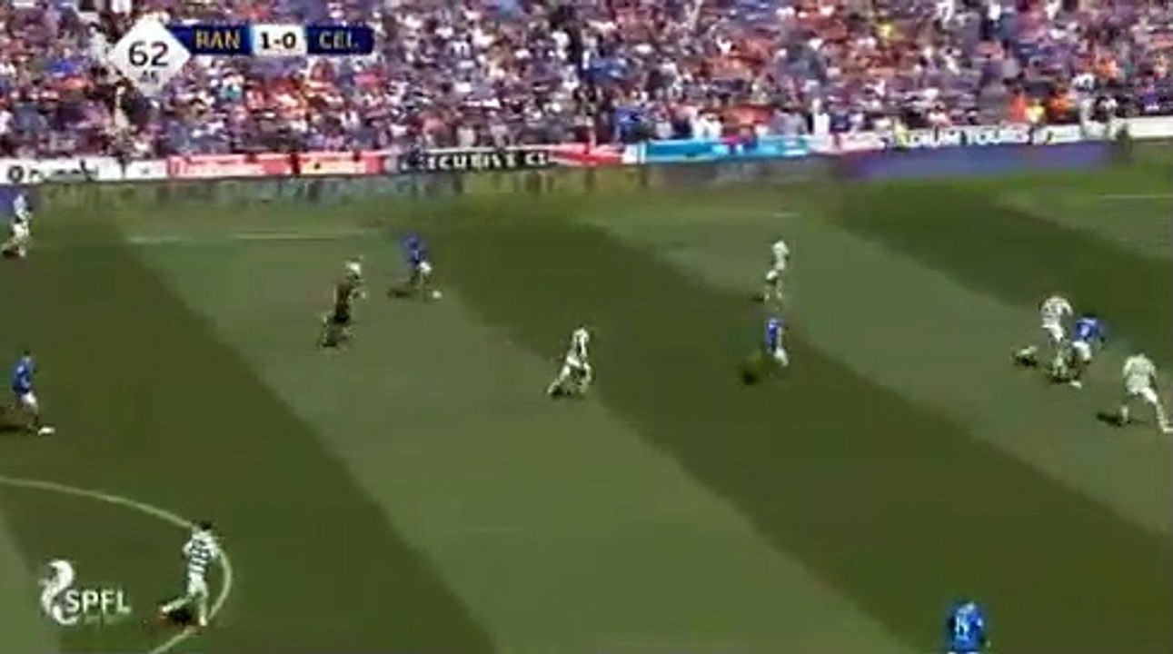 Scott Arfield amazing goal Rangers vs Celtic 2-0