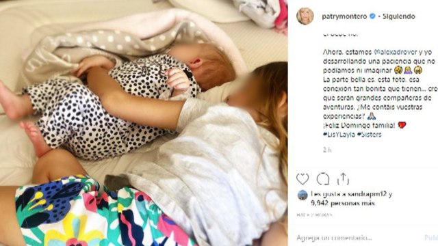 Patricia Montero cuenta como lleva Lis tener una hermanita