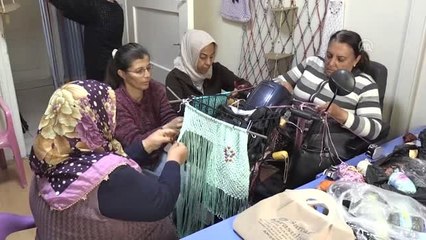 Engelliler İşkur Sayesinde "Makrome" Öğreniyor