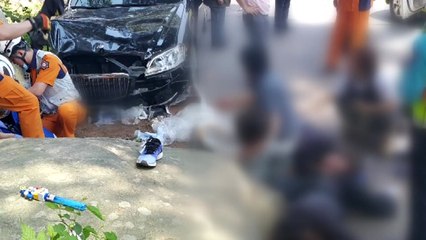 승용차 돌진에 '날벼락'...1명 사망·12명 부상 / YTN
