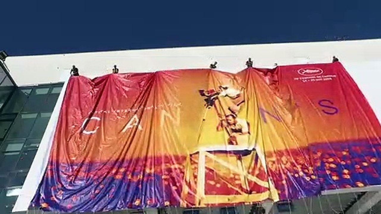 Cannes: derniers préparatifs avant l'ouverture