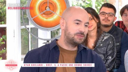 Kyan Khojandi : Bref. Il passe une bonne soirée - Clique Dimanche  - CANAL+