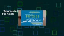 Tutorials in Introductory Physics  For Kindle