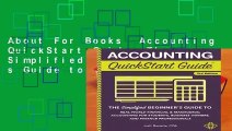 About For Books  Accounting QuickStart Guide: The Simplified Beginner s Guide to Financial