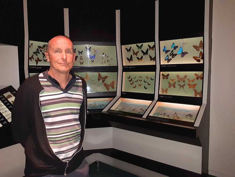 Jérôme Petitprêtre, entomologiste au muséum d’histoire naturelle de Grenoble