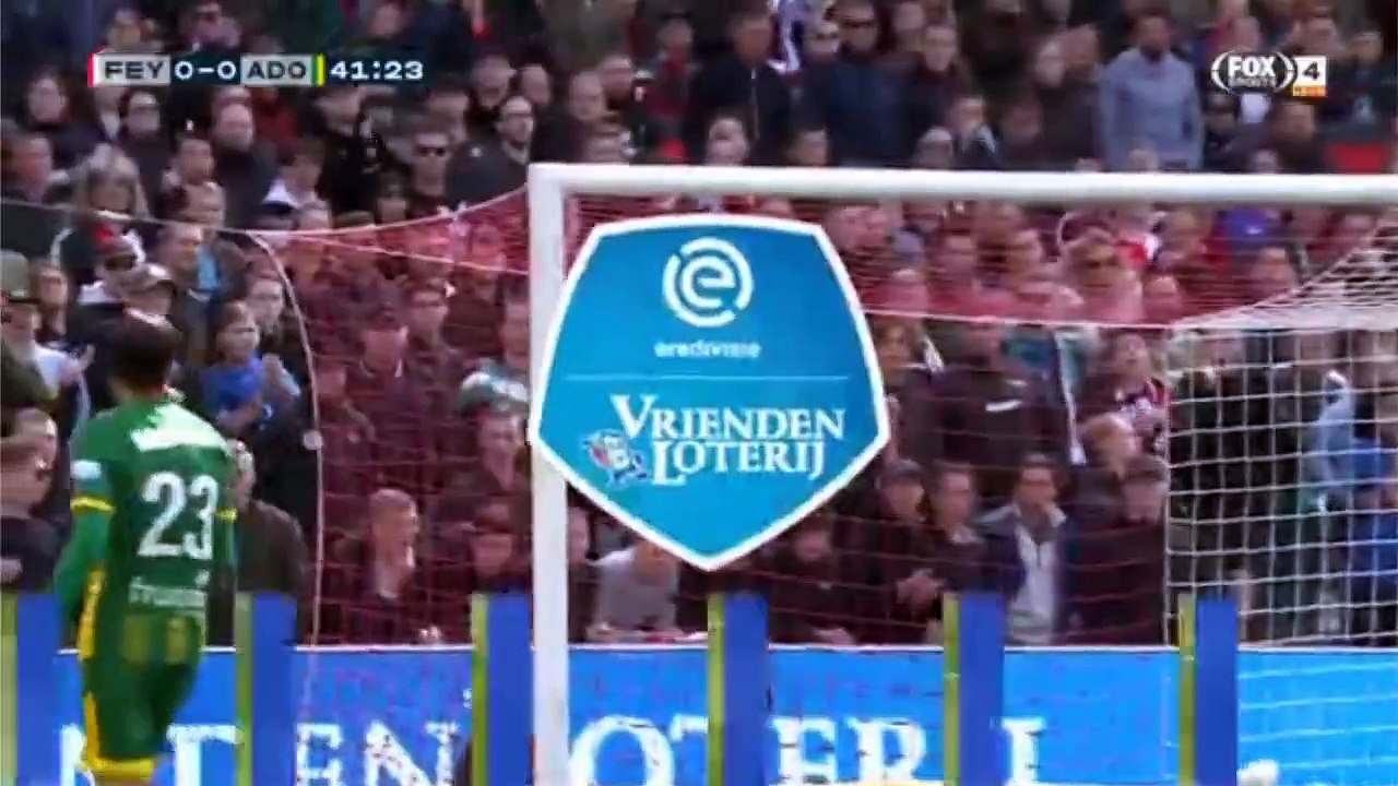 تمريرة عبد الناصر الخياطي الحاسمة ضد فاينور