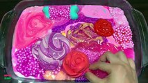 Special Series PINK #PRINCESS Disney Vs Minnie Mouse || Mixing Random Things Into Slime |