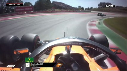 Ça chauffe entre Sainz et Grosjean