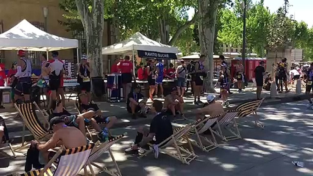 Ironman 70.3 pays d’Aix : massages, gaufres, pâtes... le repos des athlètes