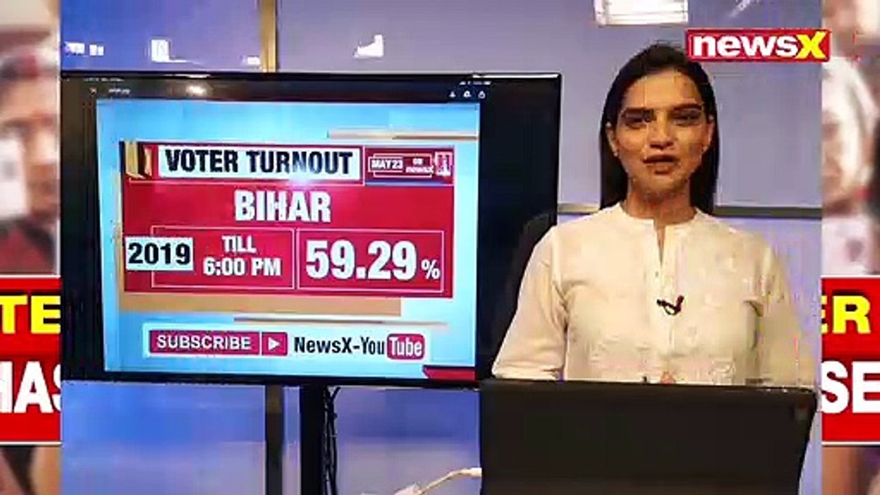 Lok Sabha Elections 2019 Phase 6; Final voter turnout till 6pm