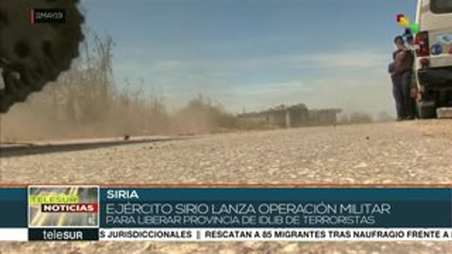 Siria lleva a cabo operaciones militares en la provincia de Idlib