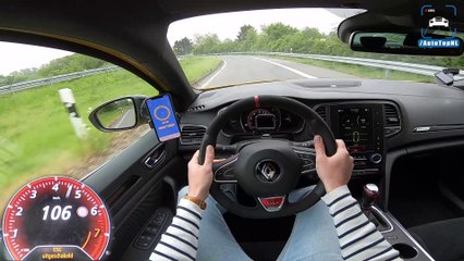 Renault Megane RS TROPHY 300HP AUTOBAHN POV 258km/h by AutoTopNL