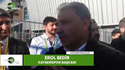 Erol Bedir: "Kasımpaşa maçıyla başlamıştık Kasımpaşa maçıyla bitirelim dedik"
