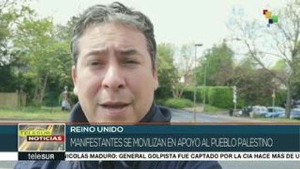 Exigen que Reino Unido cese el apoyo a Israel en contra de Palestina