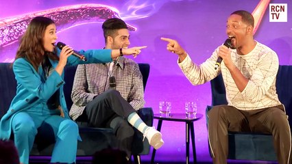 Aladdin Cast Share Funniest On Set Stories