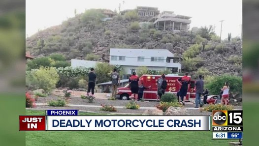 PD: Motorcyclist dies in crash near Cave Creek/Beardsley roads - video