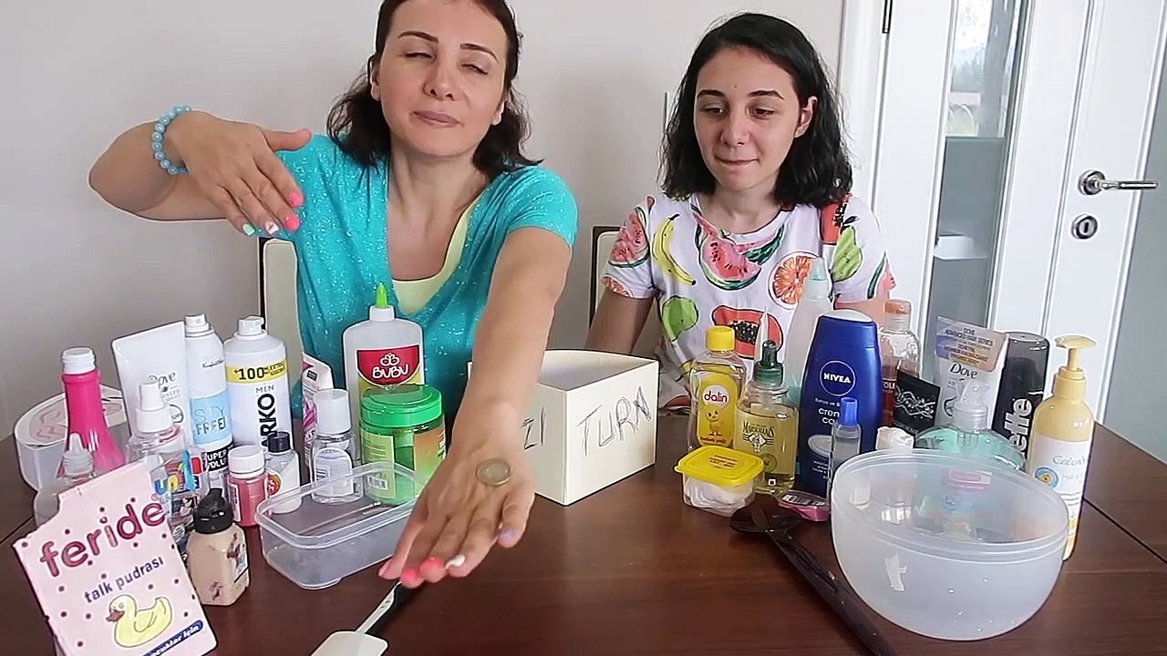 YAZI TURA NE ÇIKACAK SLİME CHALLENGE EĞLENCELİ ÇOCUK SU Bidünya Oyuncak SLİME #yazıtura