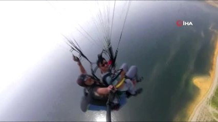 Tekirdağ'da Sahil Turuncuya Büründü.