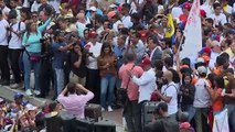 Guaidó llama a no desfallecer en jornada de débiles protestas tras ofensiva de Maduro