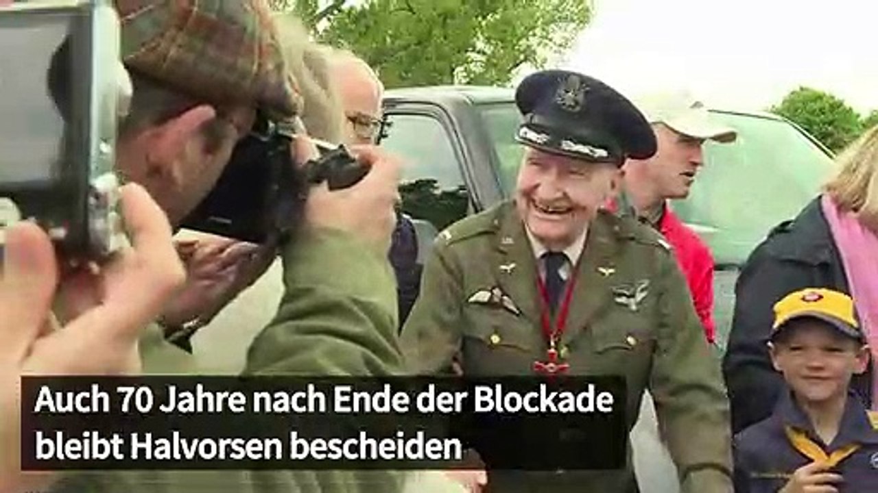 Rosinenbomber-Pilot Halvorsen: 'Wir waren nicht die Helden'