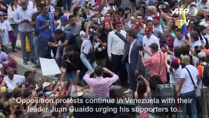 Venezuela: Deputy Florido holds press conference after fleeing