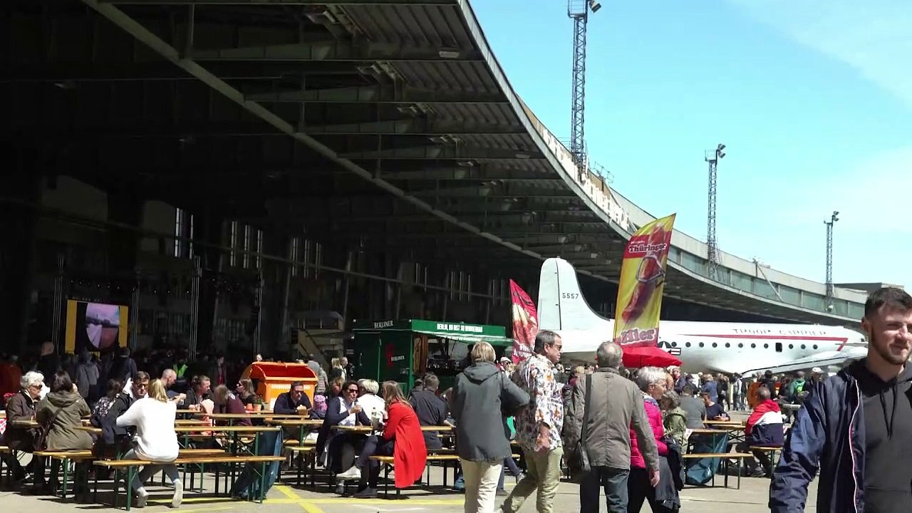 Feier zum  Ende der Berlin-Blockade vor 70 Jahren