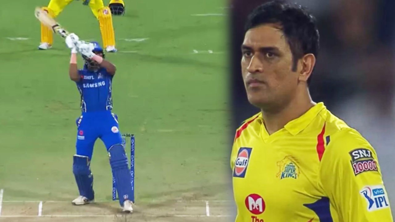 IPL 2019: Hardik Pandya hits another Helicopter Shot in front of MS Dhoni | वनइंडिया हिंदी