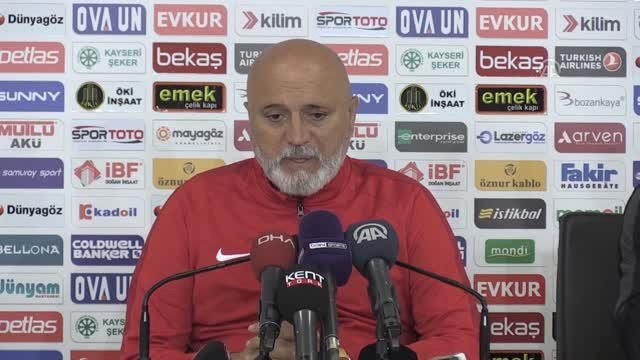 İstikbal Mobilya Kayserispor-Kasımpaşa Maçının Ardından