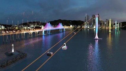 광안리 앞바다 케이블카 추진...'수상한 여론전' / YTN