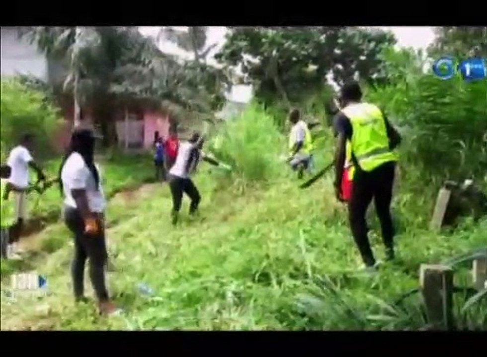 RTG - L’association AJO organise une journée de nettoyage et offre des parasols aux commerçantes