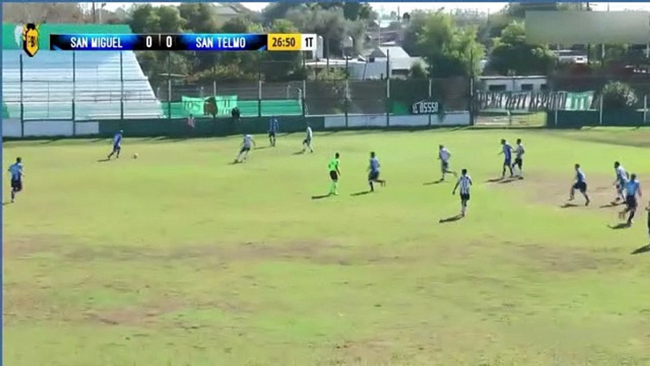 San Miguel 0-1 San Telmo - Primera B - Fecha 37