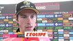 Roglic «J'ai apprécié pouvoir garder ce maillot rose» - Cyclisme - Giro