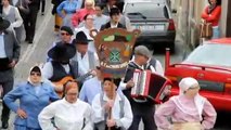 Desfile de Ranchos Folclores na ruas de Cernache de Bonjardim