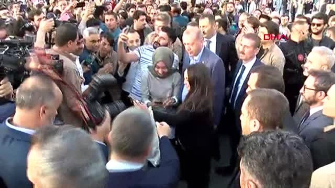 Erdoğan Nostaljik Tramvaya Bindi