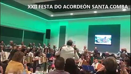 Acordeones en Santa Comba