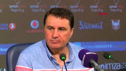 Spor Ankaragücü Teknik Direktörü Mustafa Kaplan'ın Konuşması
