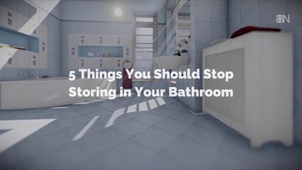 Don't Place These Items In The Bathroom