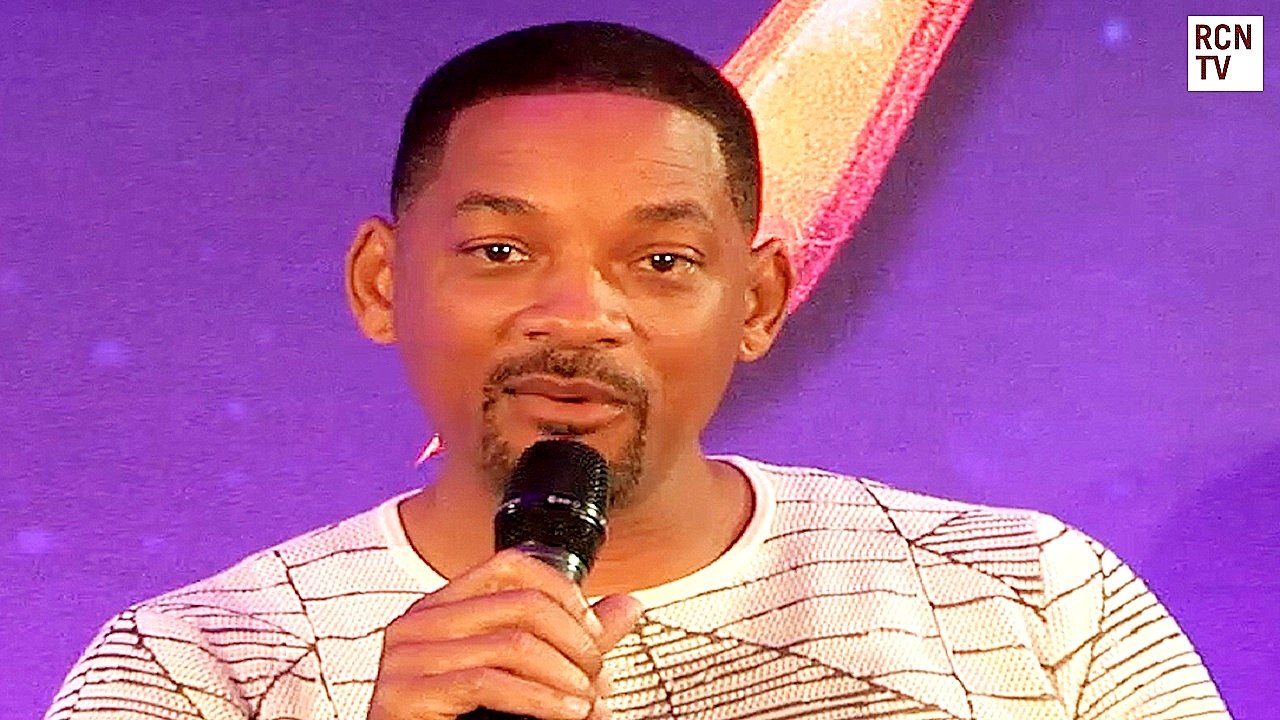 Will Smith Interview Aladdin Premiere