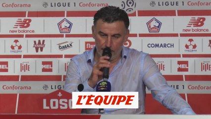 Galtier «Fier de mes joueurs» - Foot - L1 - Losc