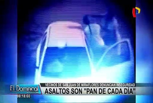 Se incrementa robo de camionetas y motos en San Juan de Miraflores