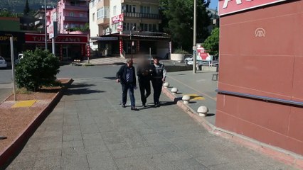 Hırsızlık şüphelisi tutuklandı - KAHRAMANMARAŞ
