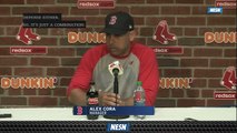 Alex Cora Credits Red Sox For Controlling Strike Zone During Winning Streak