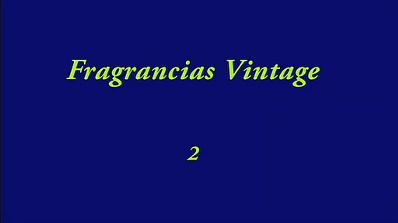 Fragrancias Vintage 2