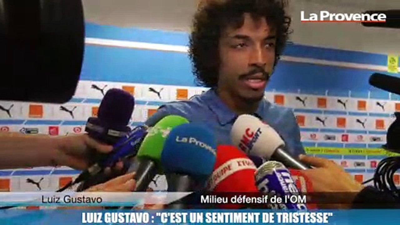 OM-Lyon : "C'est un sentiment de tristesse" (Luiz Gustavo)