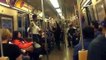 New York City Subway Dancers- Insane moves in front of passengers