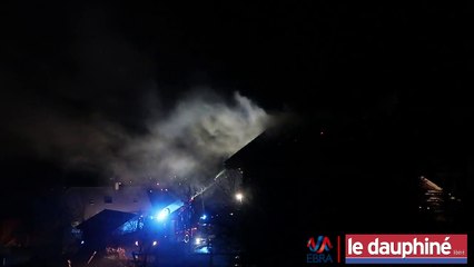 Feu de chalet à Monêtier-les-Bains