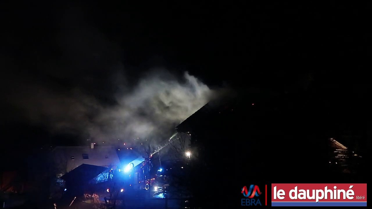 Feu de chalet à Monêtier-les-Bains
