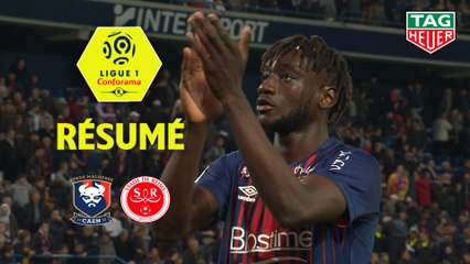 SM Caen - Stade de Reims (3-2)  - Résumé - (SMC-REIMS) / 2018-19