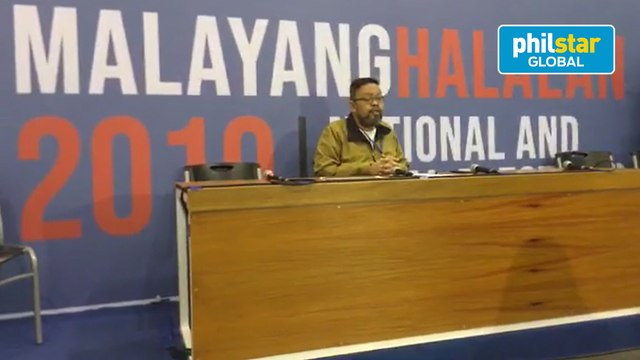 Press Briefing with COMELEC Spox James Jimenez re Updates on the Final Testing and Sealing and Incidents of Vote Buying, Liquor Ban Violations, and Election-Related Violence