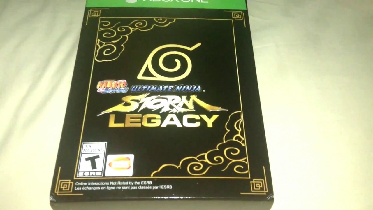 Naruto Shippuden: Ultimate Ninja Storm Legacy (Xbox One) Unboxing
